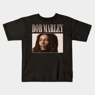 bob marley vintage design Kids T-Shirt